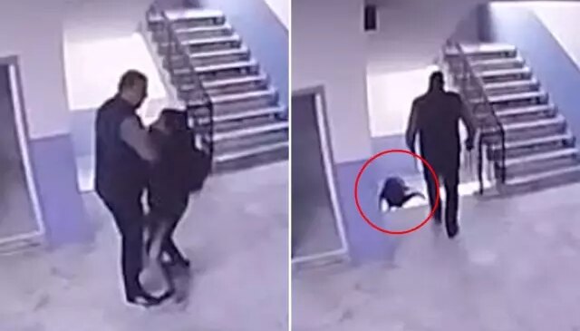 Otizmli öğrenciyi merdivenden iten okul müdürü gözaltına alındı