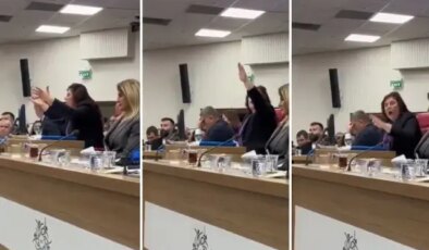 Özlem Çerçioğlu’nun küplere bindiği an! Masaya vura vura konuştu