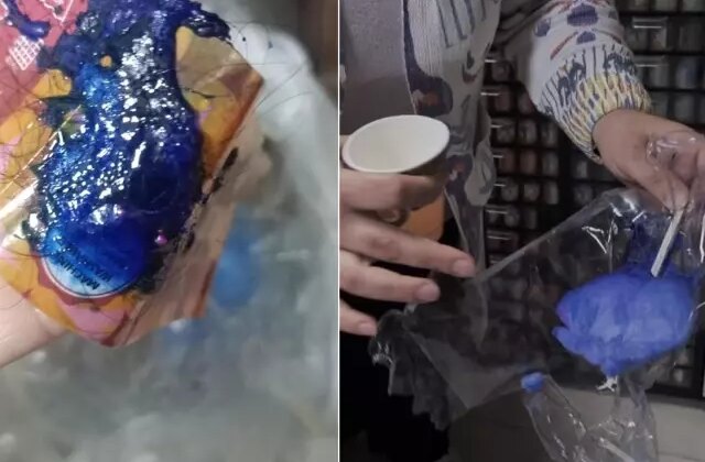 Pamuk şeker yedi, ağzı köpürerek kusmaya başladı! İşin aslı su dökünce ortaya çıktı