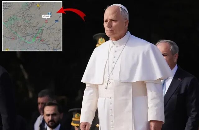 Papa 14. Leo’nun uçağı en çok takip edilen uçuş oldu