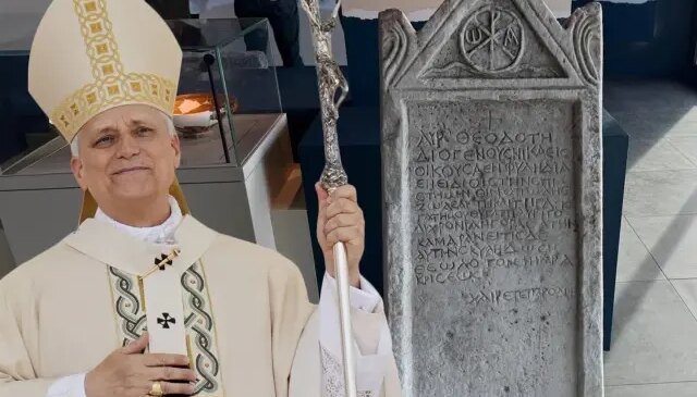 Papa’nın ziyaret edeceği İznik’te su altından 2 bin yıllık beddua çıktı