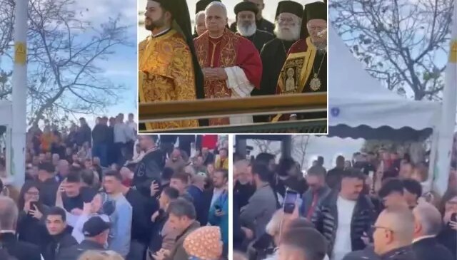 Papanın gittiği şehir karıştı! Kalabalıktan tek bir slogan yükseldi