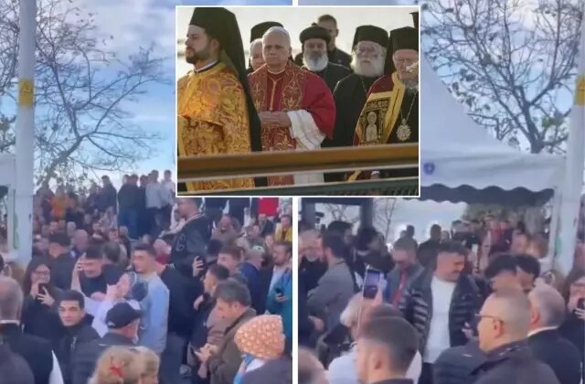 Papanın gittiği şehir karıştı! Kalabalıktan tek bir slogan yükseldi