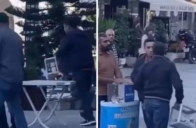 Paraları bir yardım kutusundan diğerine taşımak istedi, ortalık karıştı