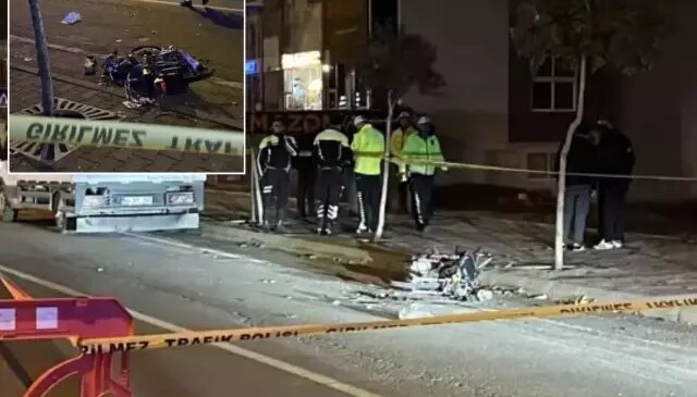 Polisten kaçtı, kaza yaptı! Feci kazada motosiklet sürücüsü hayatını kaybetti