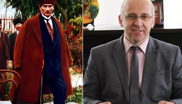 Profesörden Ahmet Uysal’dan skandal Atatürk paylaşımı! Tepki çekince apar topar sildi