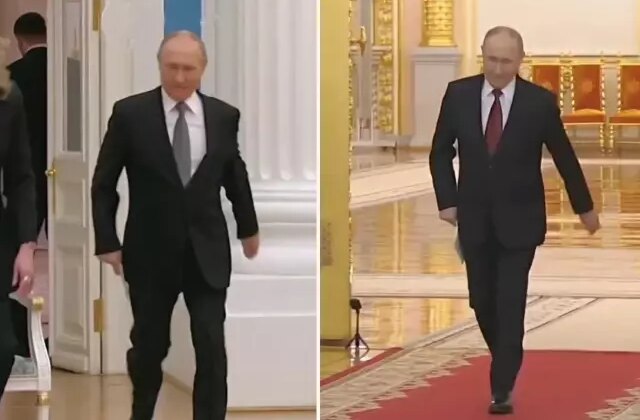 Putin sağ kolunu neden hiç oynatmıyor? Ortaya atılan iddia ilginç