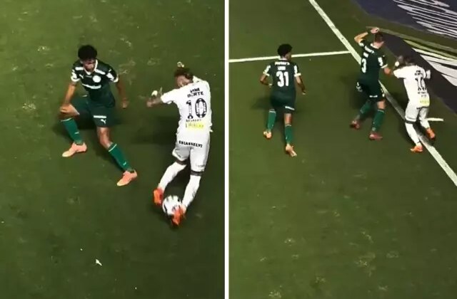 Rakiplerini futbola küstüren Neymar’ın zor anları