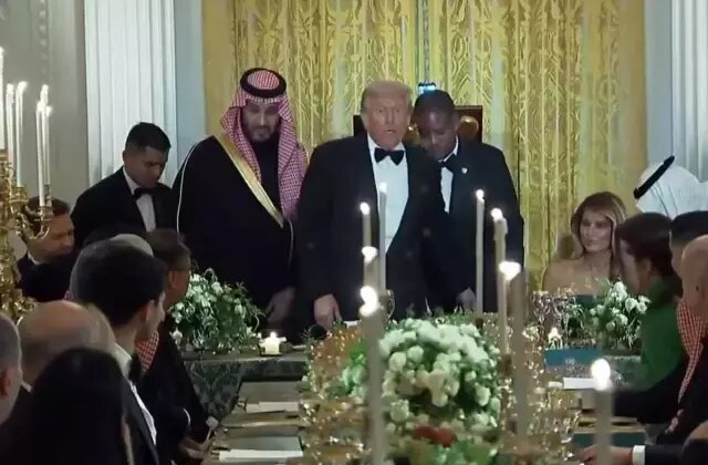 Beyaz Saray’da Ronaldo’ya sevgilisi eşlik etti: Tercih ettiği elbise göz kamaştırdı