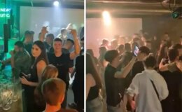 Rusya’nın  vurduğu Harkiv’de tartışmalı görüntüler: Gençler Rusça şarkılarla eğlendi