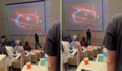 Saat 9’u 5 geçe telefonla konuşup volta atan öğrenci gözaltına alındı