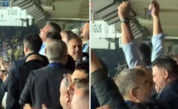 Sadettin Saran’ın tribünlerle birlikte coştuğu anlar