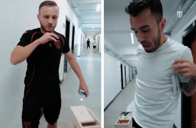 Yok böyle şaka! Samsunsporlu oyuncular kutuyu açtıkları anda hayatının şokunu yaşadılar