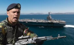 Savaş giderek yaklaşıyor! ABD en büyük gemiyi gönderdi,  200 bin asker hemen sahaya indi