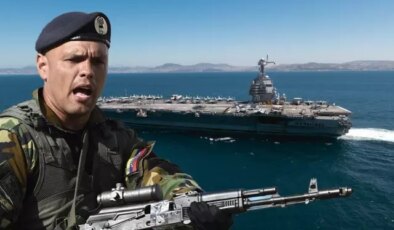 Savaş giderek yaklaşıyor! ABD en büyük gemiyi gönderdi,  200 bin asker hemen sahaya indi