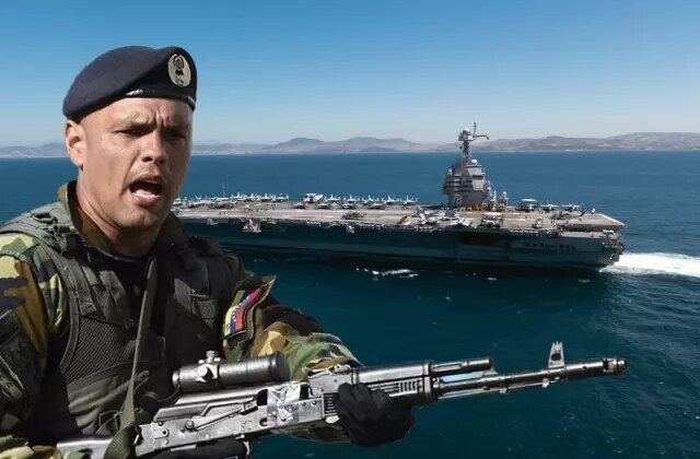 Savaş giderek yaklaşıyor! ABD en büyük gemiyi gönderdi,  200 bin asker hemen sahaya indi