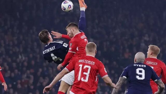 Scott McTominay’ın röveşata golü İskoçya’ya Dünya Kupası biletini getirdi