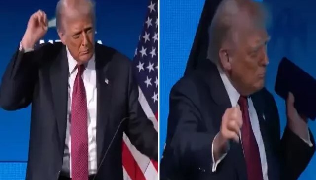 Seçim hüsranı kısa sürdü, Trump sahnede kurtlarını böyle döktü