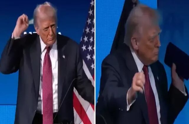 Seçim hüsranı kısa sürdü, Trump sahnede kurtlarını böyle döktü