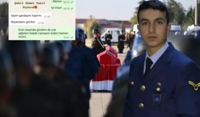 Şehit Ahmet Yasir Kuyucu’nun kardeşiyle yaptığı son konuşma tüyleri diken diken etti
