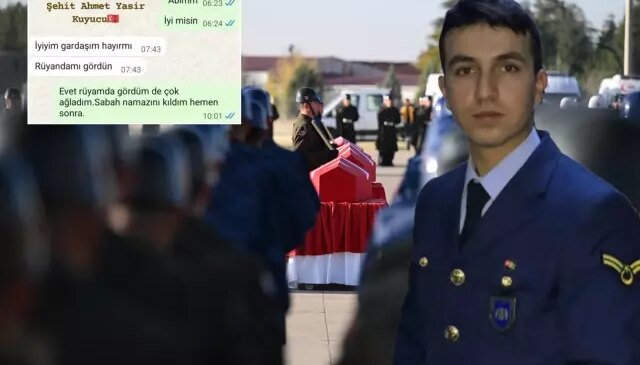 Şehit Ahmet Yasir Kuyucu’nun kardeşiyle yaptığı son konuşma tüyleri diken diken etti