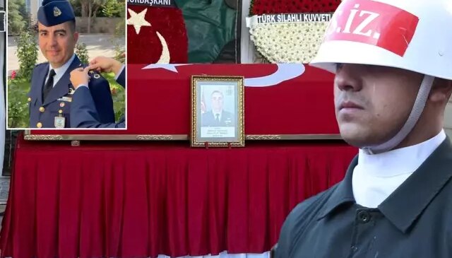 Şehit Pilot Yarbay Gökhan Korkmaz’a son görev! Ailesine “Cuma günü yanınızdayım” demiş
