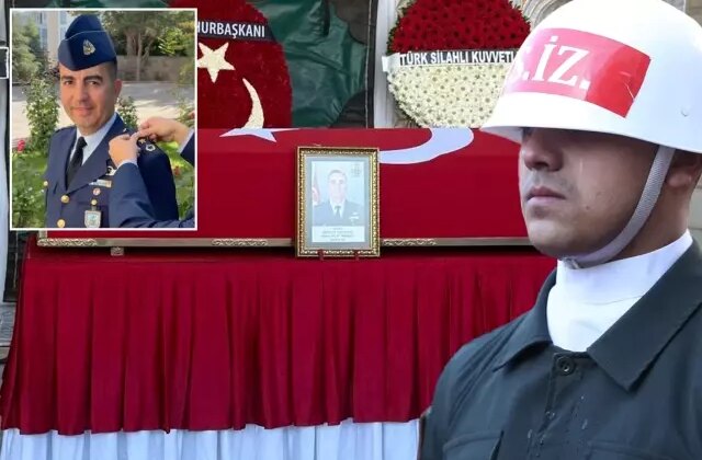 Şehit Pilot Yarbay Gökhan Korkmaz’a son görev! Ailesine “Cuma günü yanınızdayım” demiş