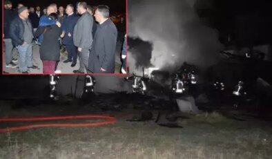 Son anda dışarı çıkarıldılar! Zihinsel engelli 3 kardeşin yaşadığı ev kül oldu