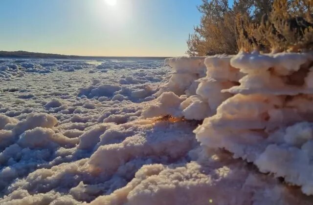 Sular çekildi, Tuz Gölü fotoğrafçıların yeni gözdesi oldu