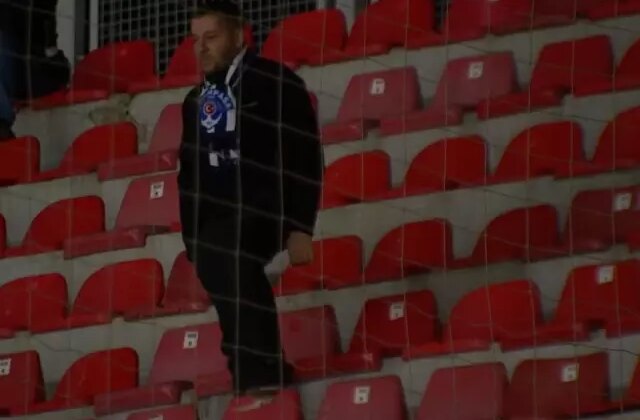 Süper Lig’de ilginç an: Takımını tribünde tek başına destekledi