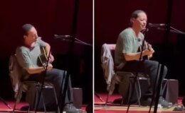 Kaan Tangöze üniversitede konser verdi, söylediği şarkı kenti karıştırdı