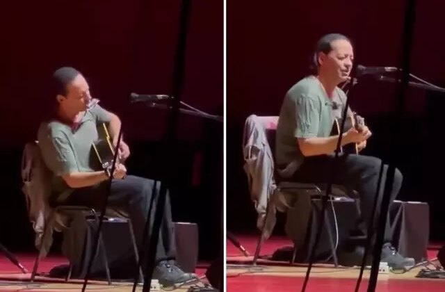 Kaan Tangöze üniversitede konser verdi, söylediği şarkı kenti karıştırdı