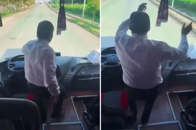 taraftarlari deplasmana goturen sofor arac seyir 19293363 5033 o