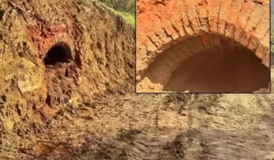 Tarihi yapı ortaya çıktı, çalışmalar hemen durduruldu