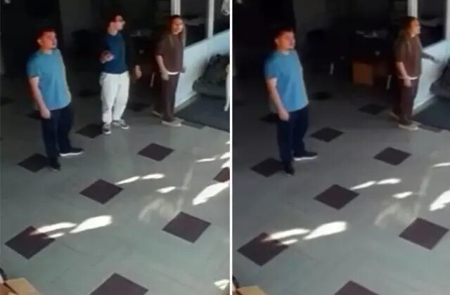 Telefonlarına gelen mesajın ardından böyle beklediler