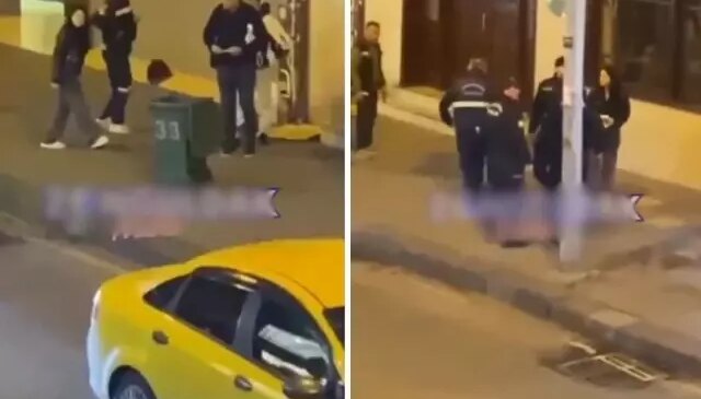 Temizlik işçisine çirkin hareket! Yere çöpe atanları uyardı, saldırıya uğradı
