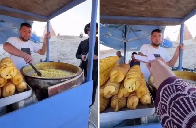 Turiste sattığı patates cipsin fiyatı öyle böyle değil
