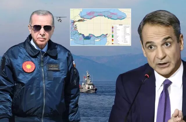 Türkiye’den Yunanistan’a MEB resti! Haritayı güncellediler, tepki sert oldu