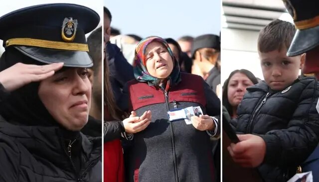 Türkiye şehitlerini uğurladı