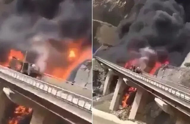 Umreden dönen hacıları taşıyan otobüs tankerle çarpıştı: 45 ölü