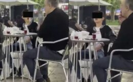 Vahim görüntüler! Küçücük çocuk ailesinin yanında sigara içti, bir de halka çıkardı