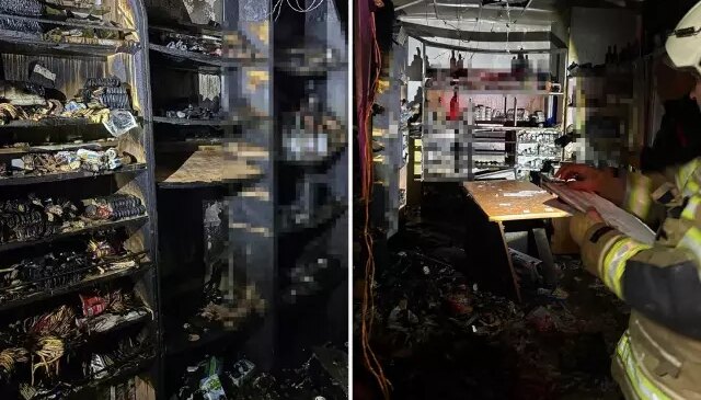 Ailesiyle tartıştı, tekel bayisini ateşe verdi: 2 yaralı