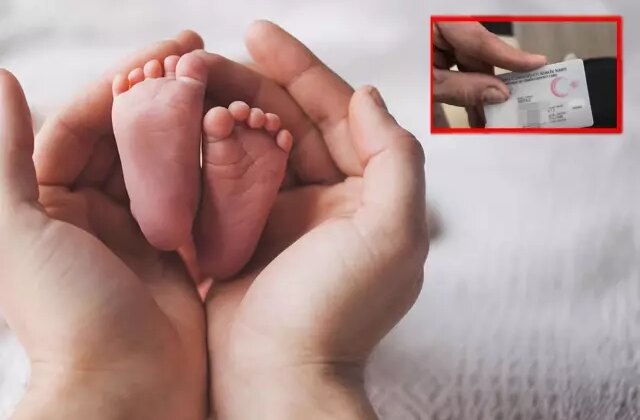 Yeni doğan çocuğuna koyduğu isim bomba