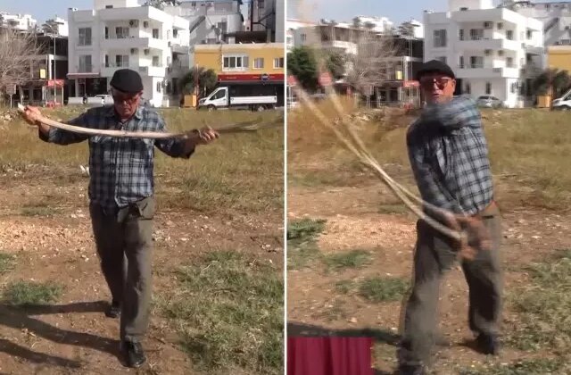 Suyun üstünden geçtiğinde elektrik çarpmışa dönüyor: Ben yapmıyorum Cenabıallah’ın işi