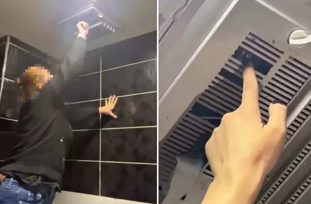 Yer:Esenyurt! Tuvalette havalandırmayı kontrol eden kadın çalışanlar şoke oldu