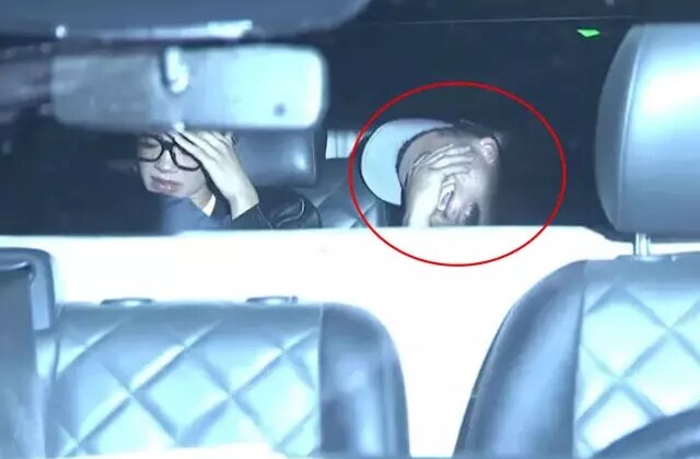 Görüntüdeki bu isim dünyaca ünlü futbolcu! Mekana giriş yapabilmek için akla karayı seçtiler