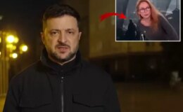 Zelenski canlı yayındayken bomba alarmı verildi! Korku içinde binayı boşalttılar