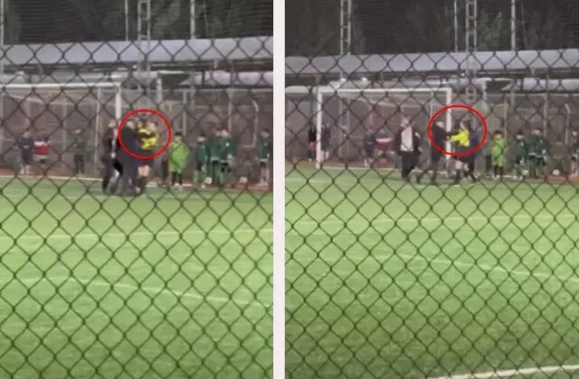 12 yaş altı lig müsabakasında skandal! Teknik direktör, 18 yaşındaki kadın hakeme tokat attı