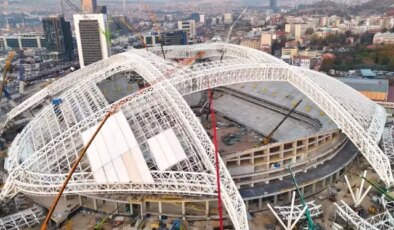 19 Mayıs Stadyumu’nun İnşaatı devam ediyor! Tamamlandığında dünya sıralamasına girecek