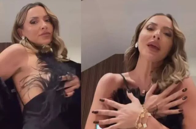 2025’e böyle veda etti! Hadise’nin kıvrak dansı kadar dekoltesi de olay